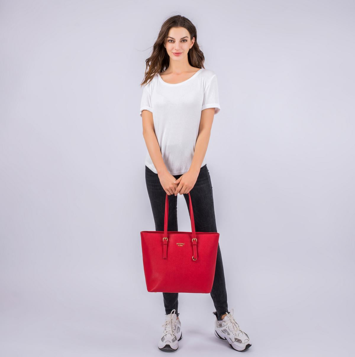 princely-london-beverly-medium-shopper-rot-a4 image 7