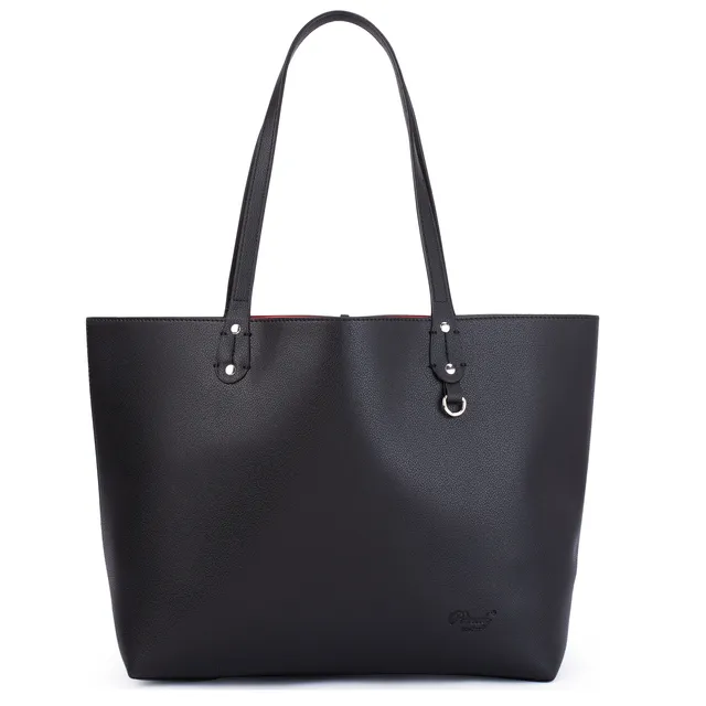princely-london-lena-shopper-schwarz-mit-innentasche-37cm image 1