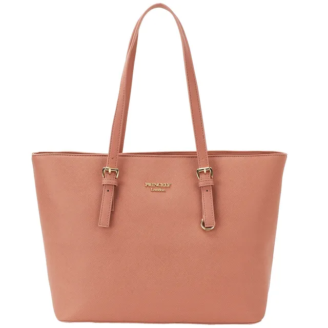 princely-london-beverly-shopper-m-dunkelrosa-vegan image 1