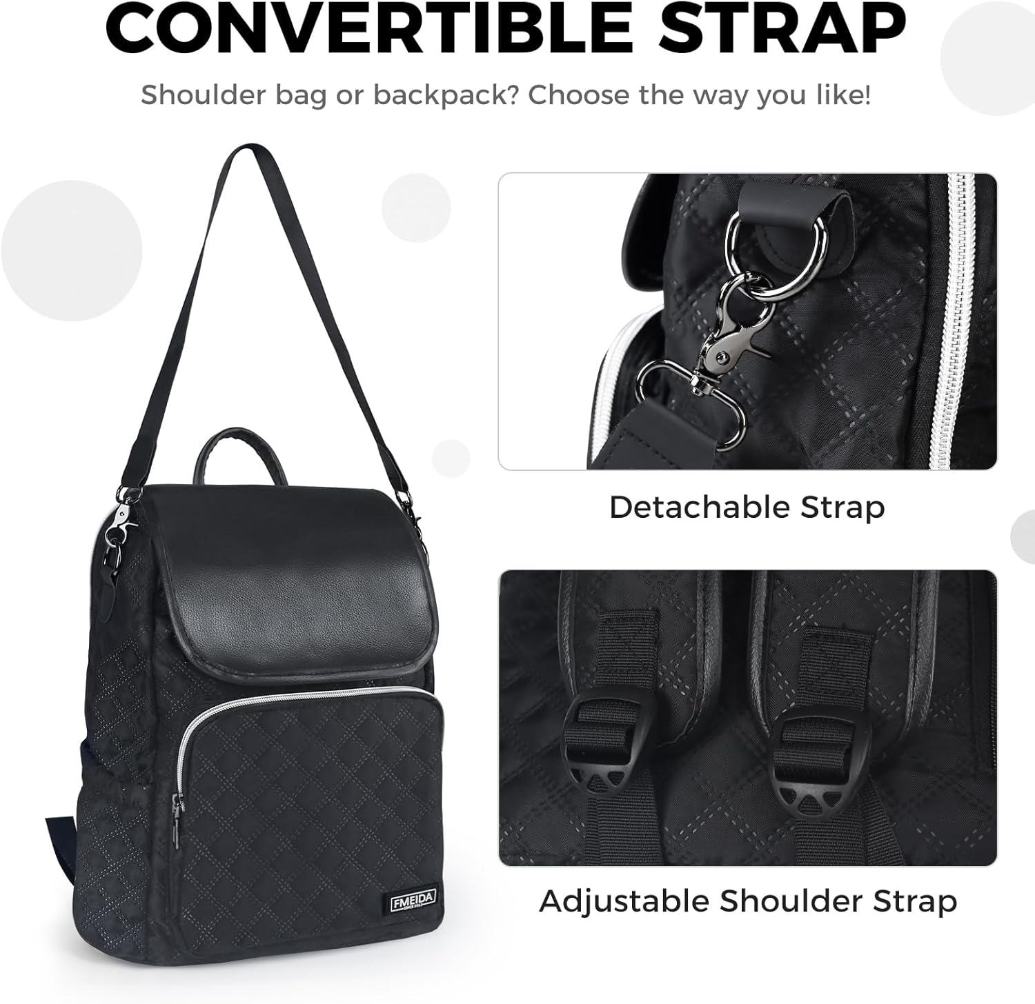 fmeida-backpack-rucksack-schwarz-15-6-damen-wasserdicht-laptop image 4