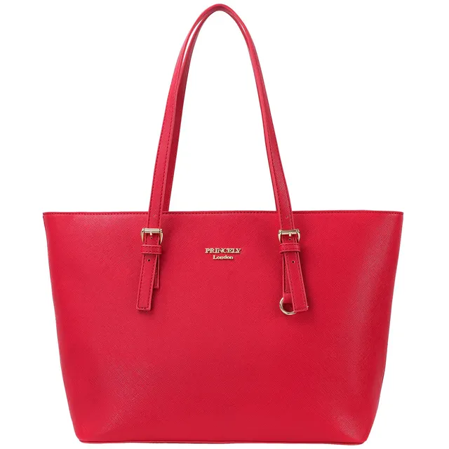 princely-london-beverly-medium-shopper-rot-a4 image 1