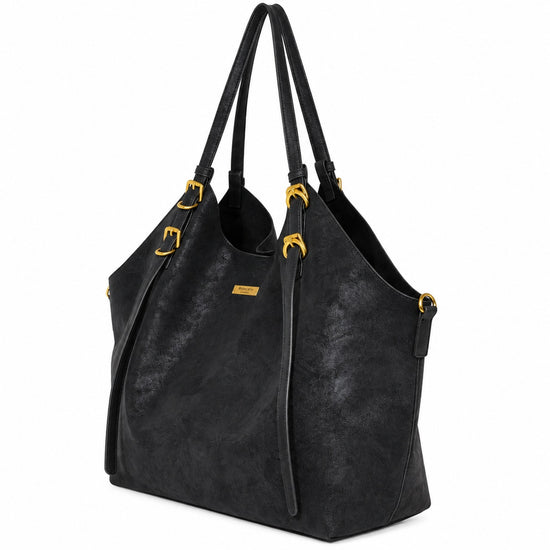 princely-london-marina-hobo-bag-schwarz-nubuk-innentasche image 3