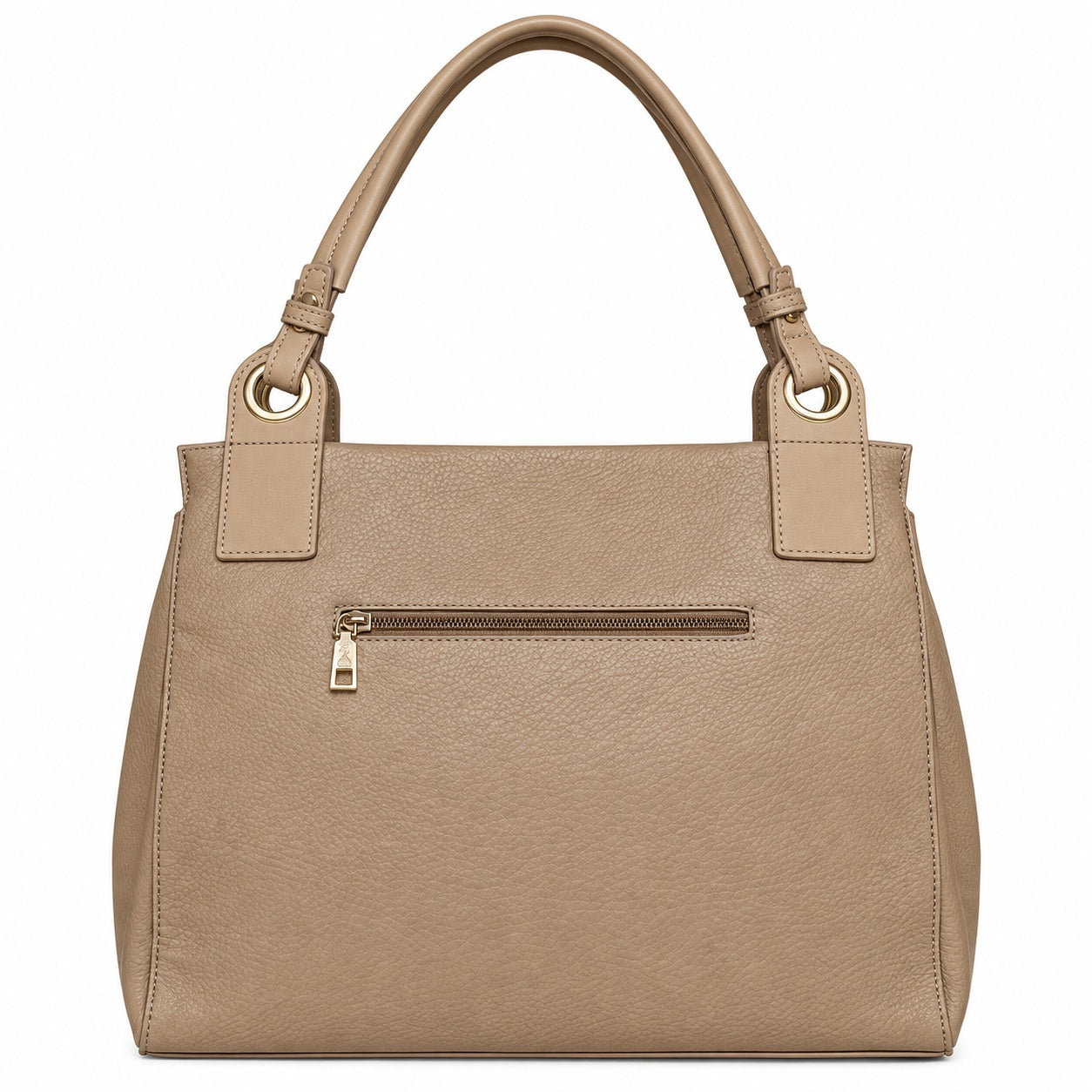 princely-london-lilly-beuteltasche-cappuccino-reissverschluss image 3