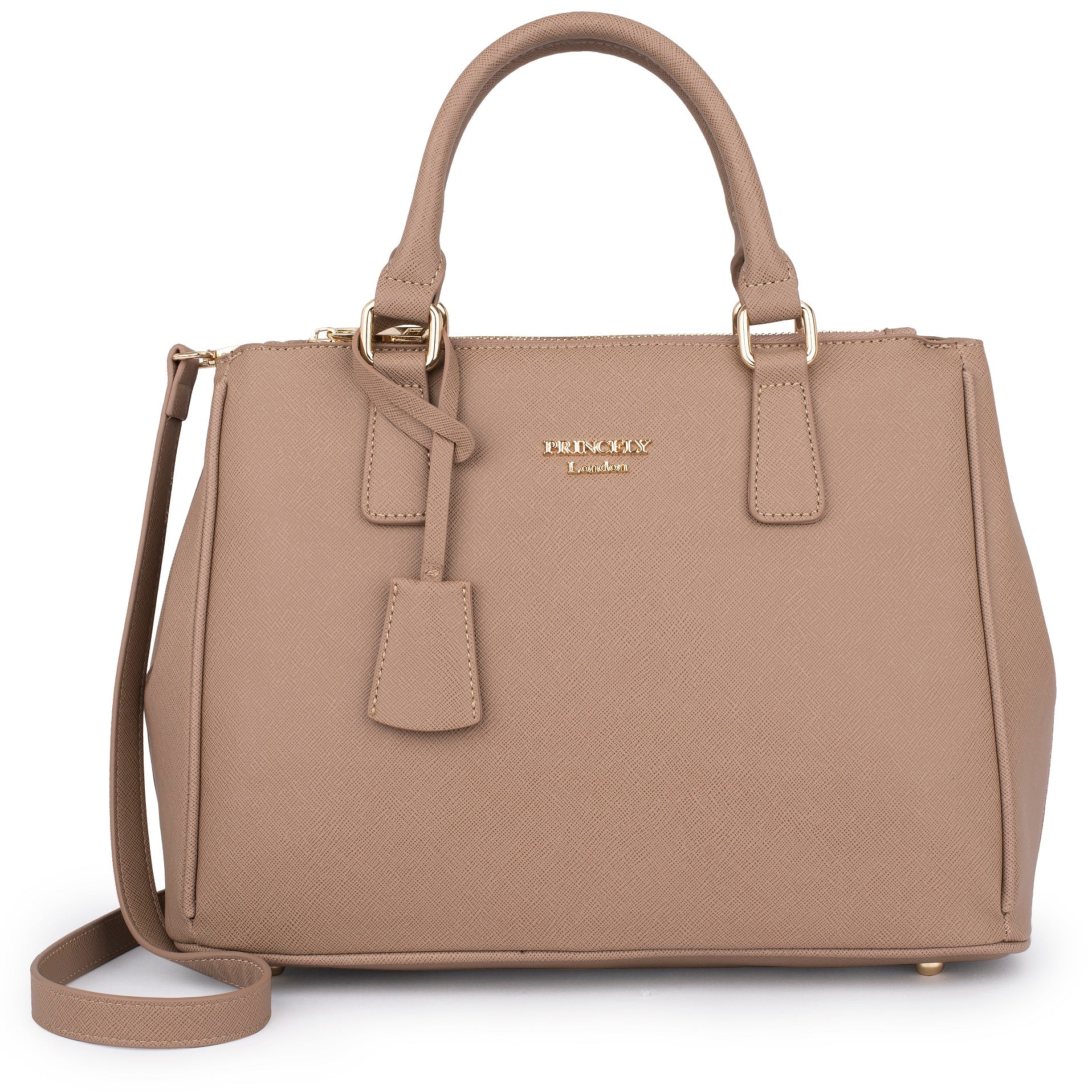 princely-london-viktoria-handtasche-cappuccino-b-ro-organizer image 1