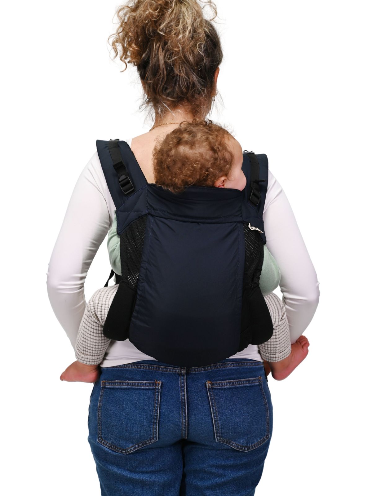 meromero-onsen-babytrage-silver-pine-black-ultraleicht-290-g image 7