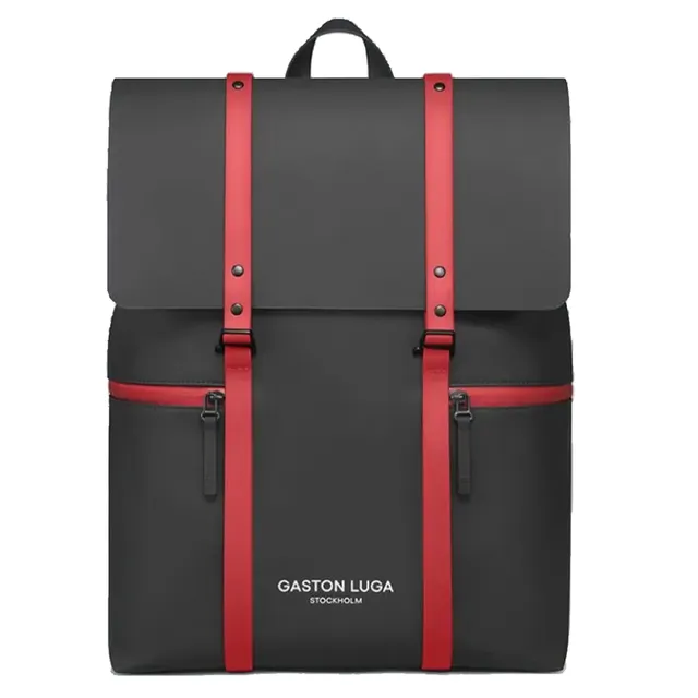 gaston-luga-spl-sh-2-0-rucksack-chicago-schwarz-rot-16-zoll image 1
