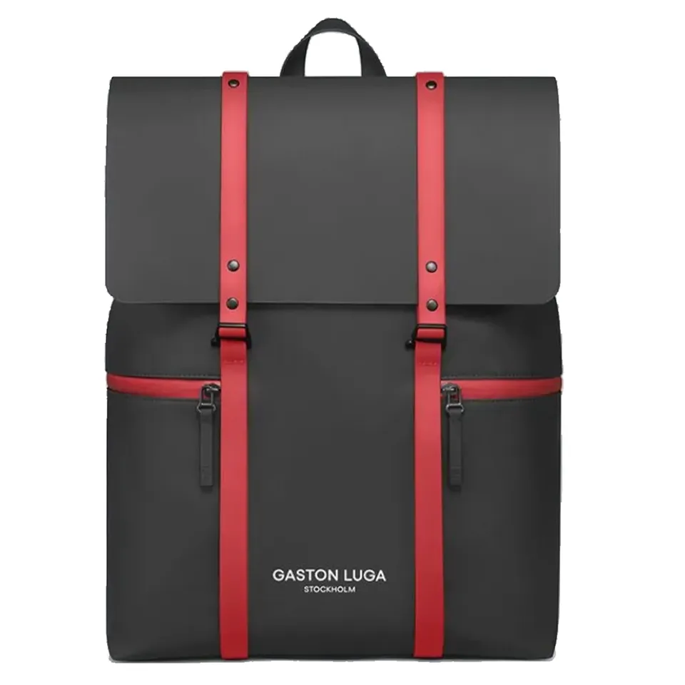 gaston-luga-spl-sh-2-0-rucksack-chicago-schwarz-rot-16-zoll image 1