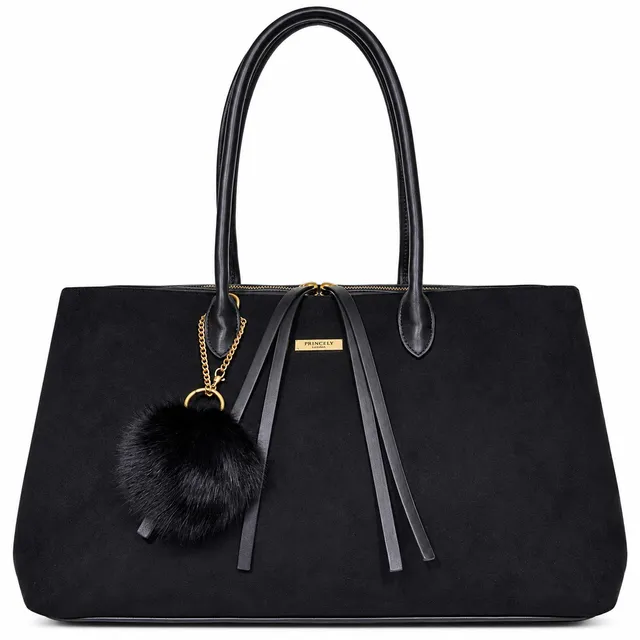 princely-london-grace-handbag-schwarz-nubuk-3-f-cher image 1