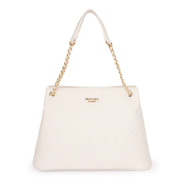 princely-london-nina-handtasche-offwhite-business-kunstleder image 1