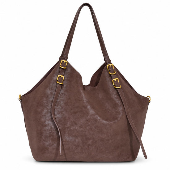 princely-london-marina-hobo-coffee-schultertasche-vegan image 4