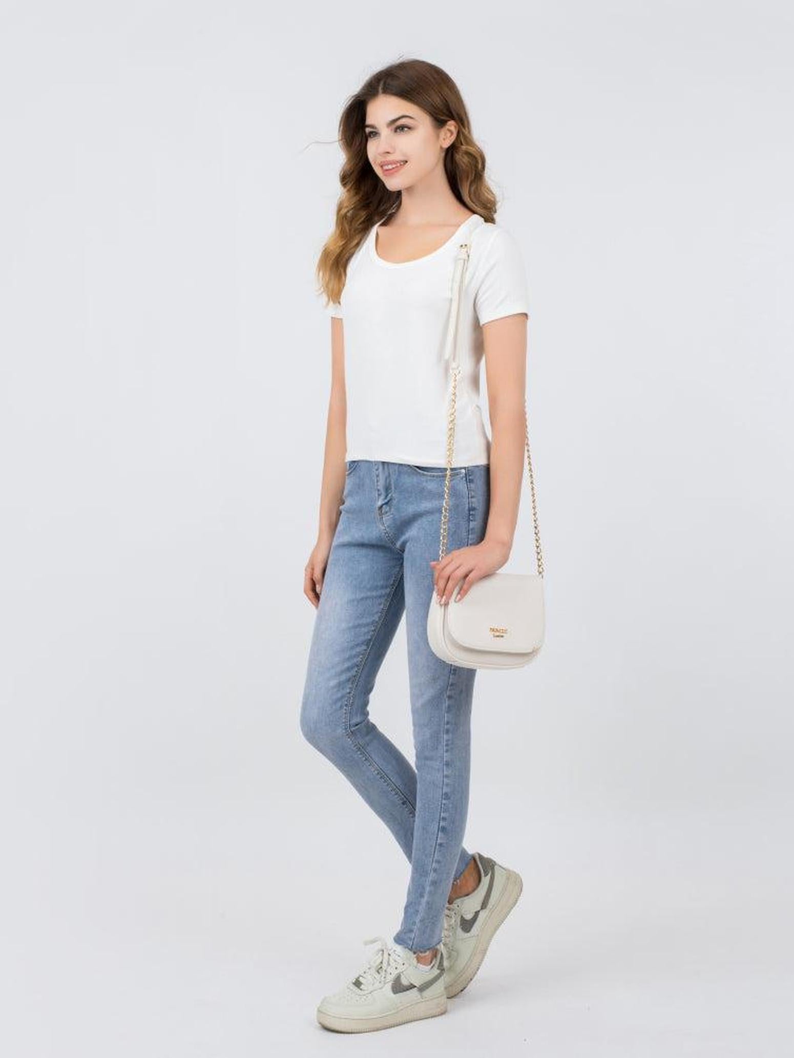 princely-london-betty-satteltasche-damen-offwhite-kette image 6