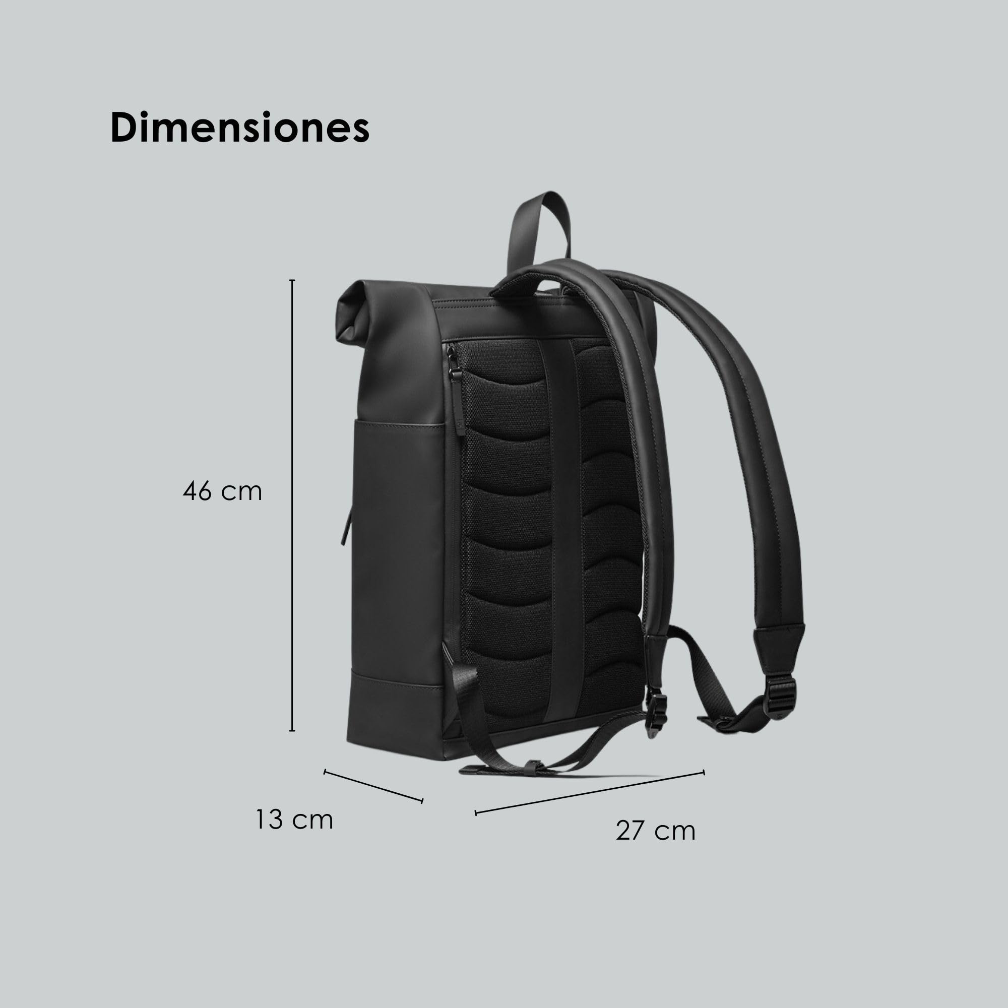 gaston-luga-rullen-13-zoll-rucksack-rolltop-wasserdicht-schwarz image 5