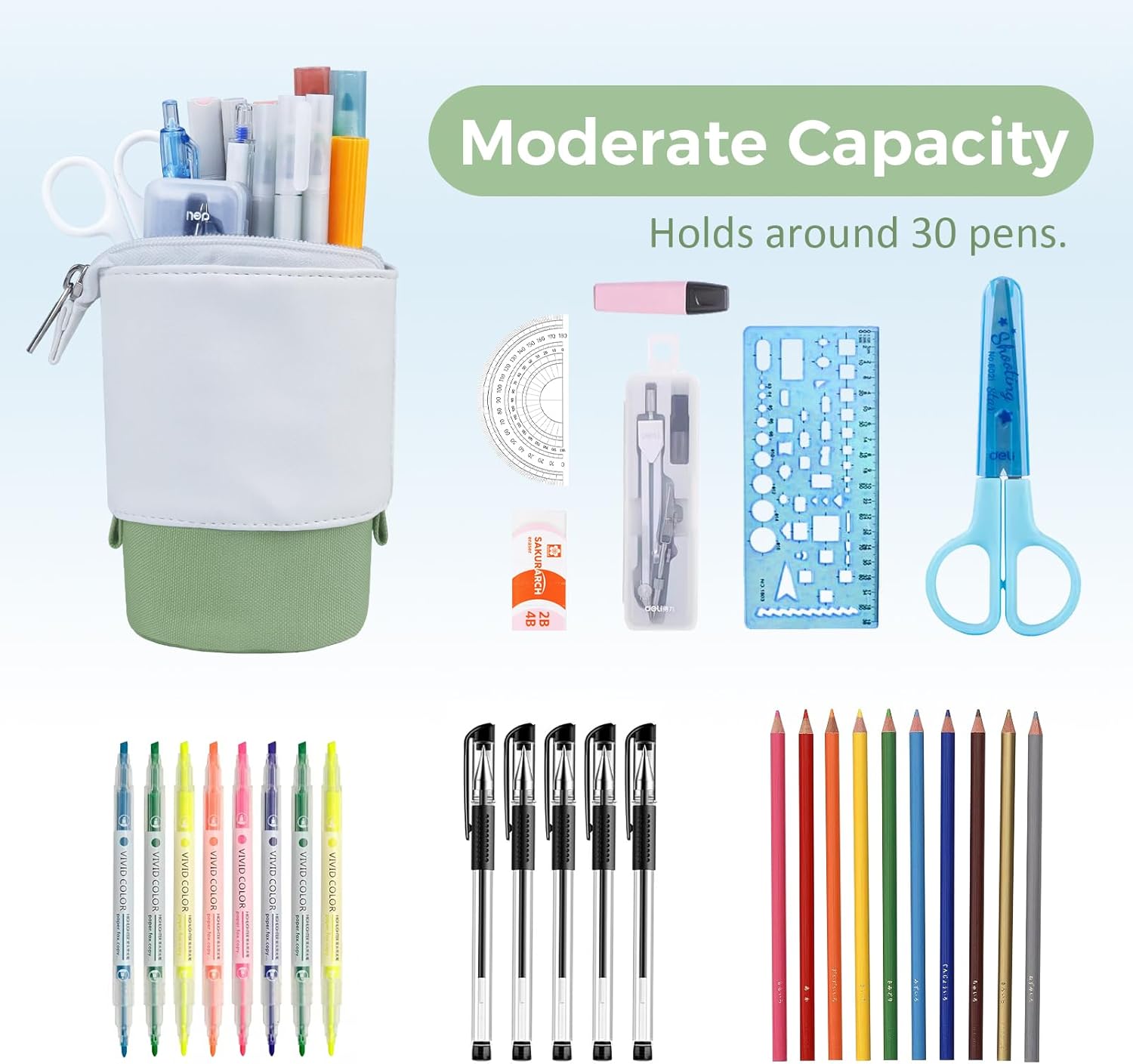 fmeida-standing-pencil-case-m-ppchen-hellgr-n-teleskop-50-stifte image 4