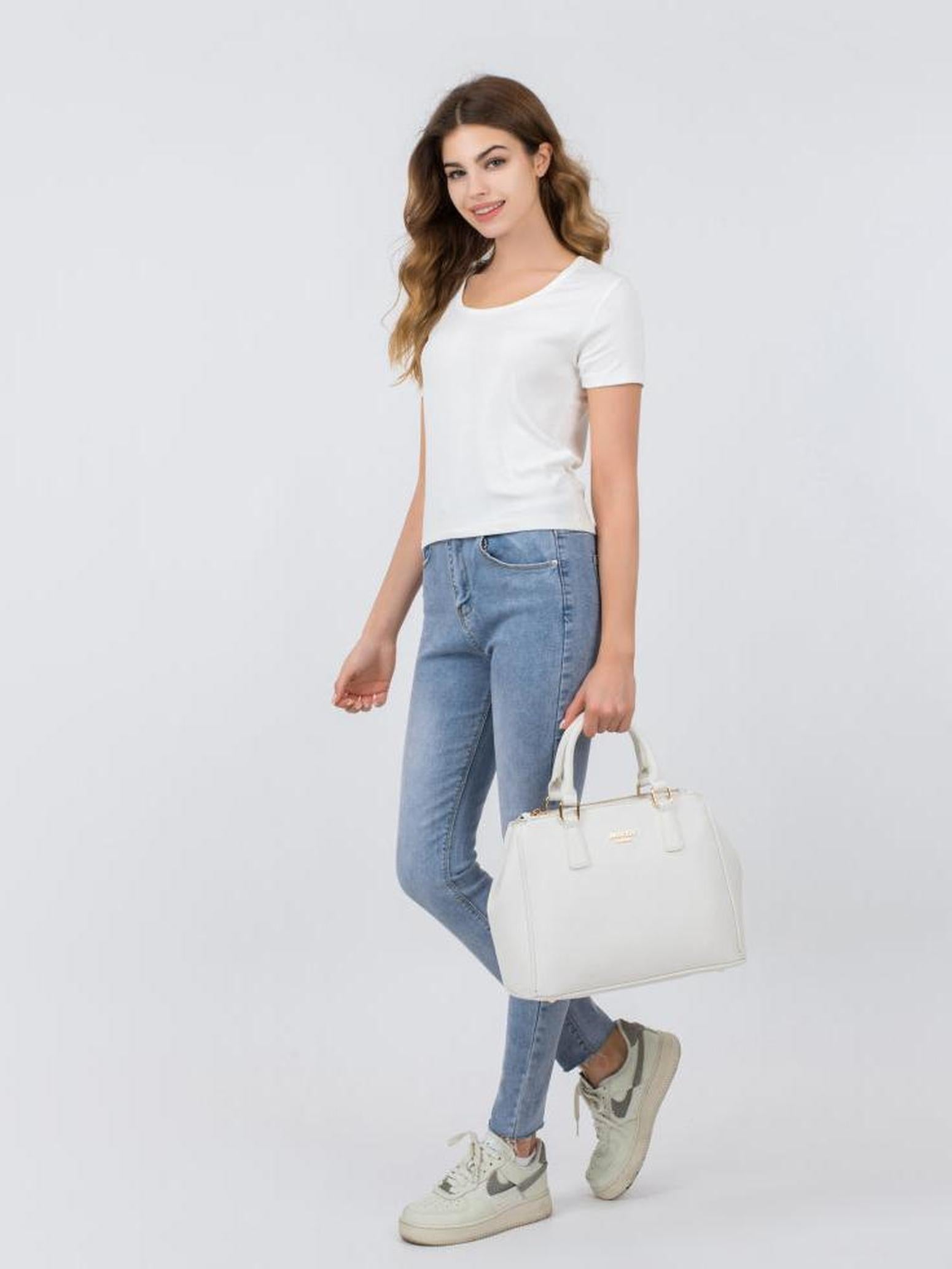 princely-london-viktoria-handtasche-schneewei-kunstleder image 7