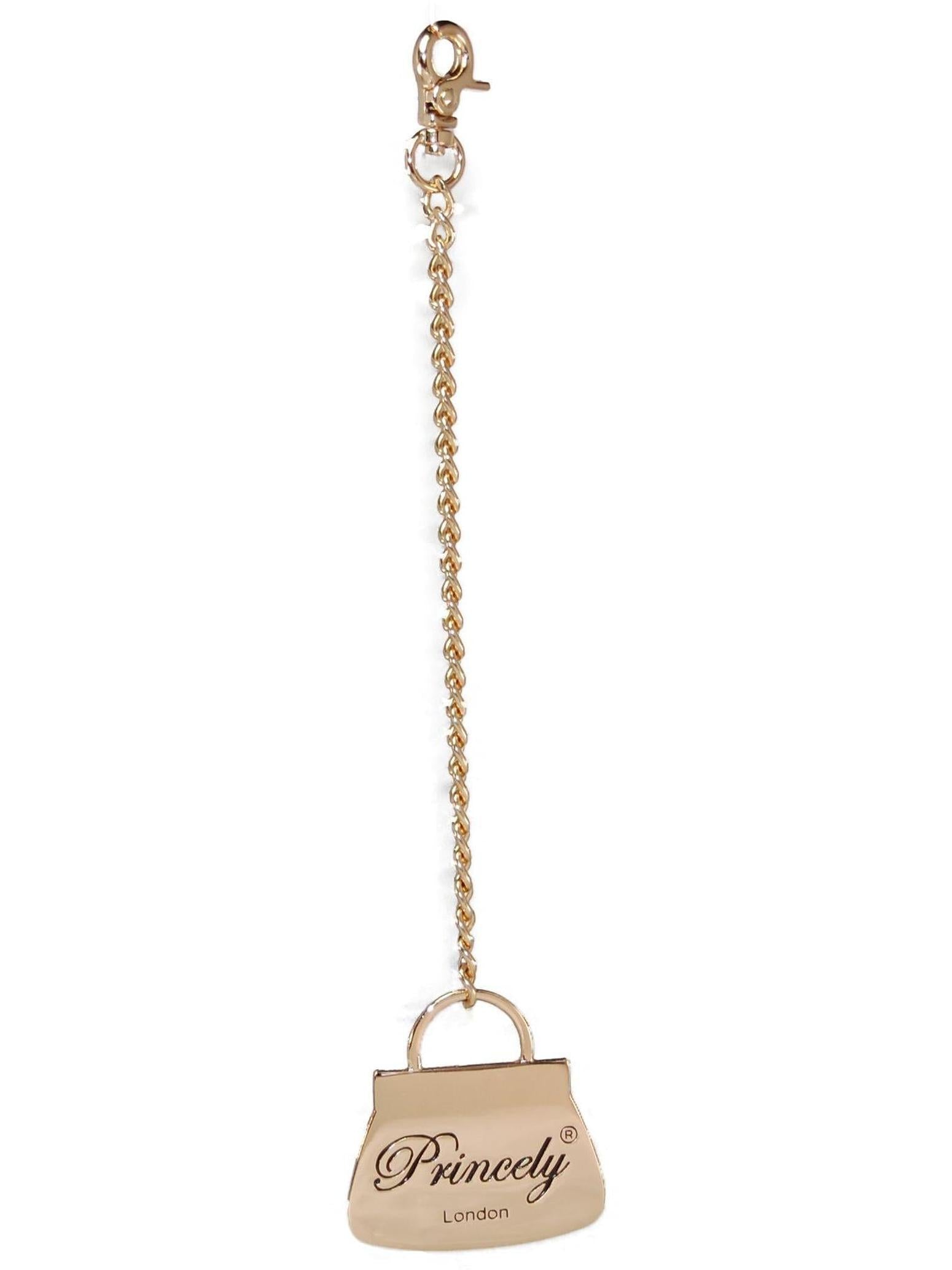princely-london-baggy-taschenanh-nger-metall-bag-charm-23-cm image 2