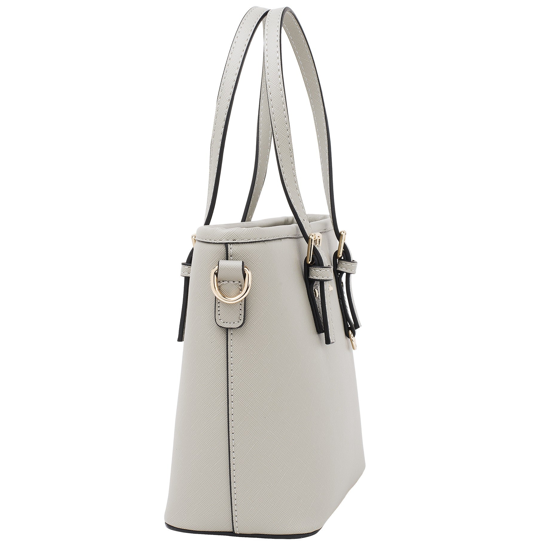 princely-london-beverly-small-shopper-kreidegrau-mit-gurt image 3