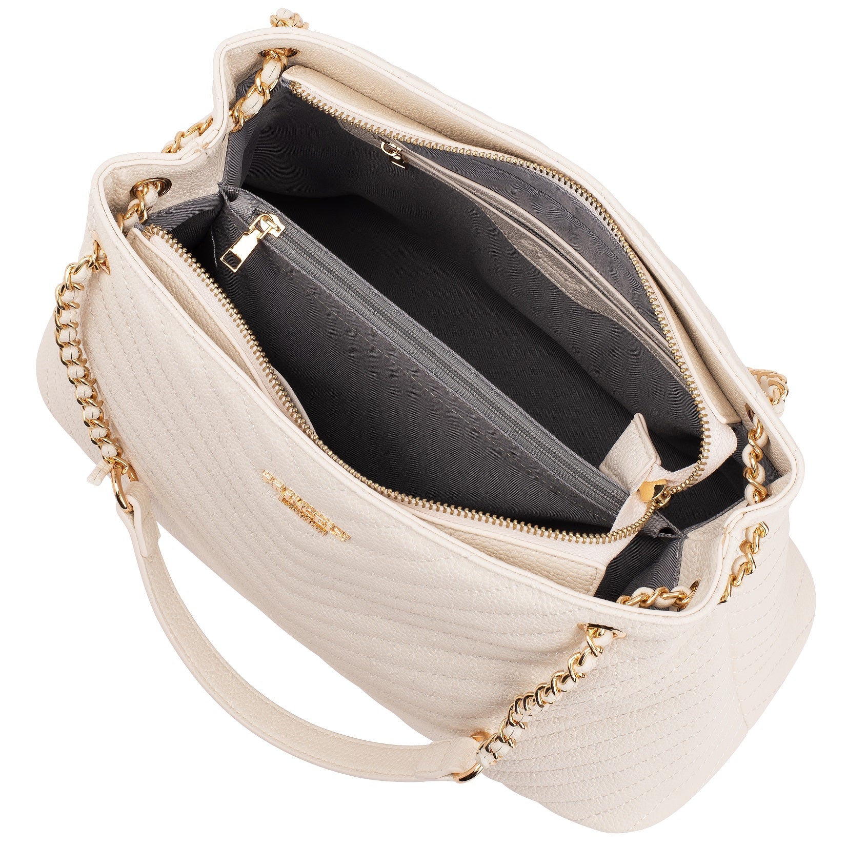 princely-london-nina-handtasche-offwhite-business-kunstleder image 4