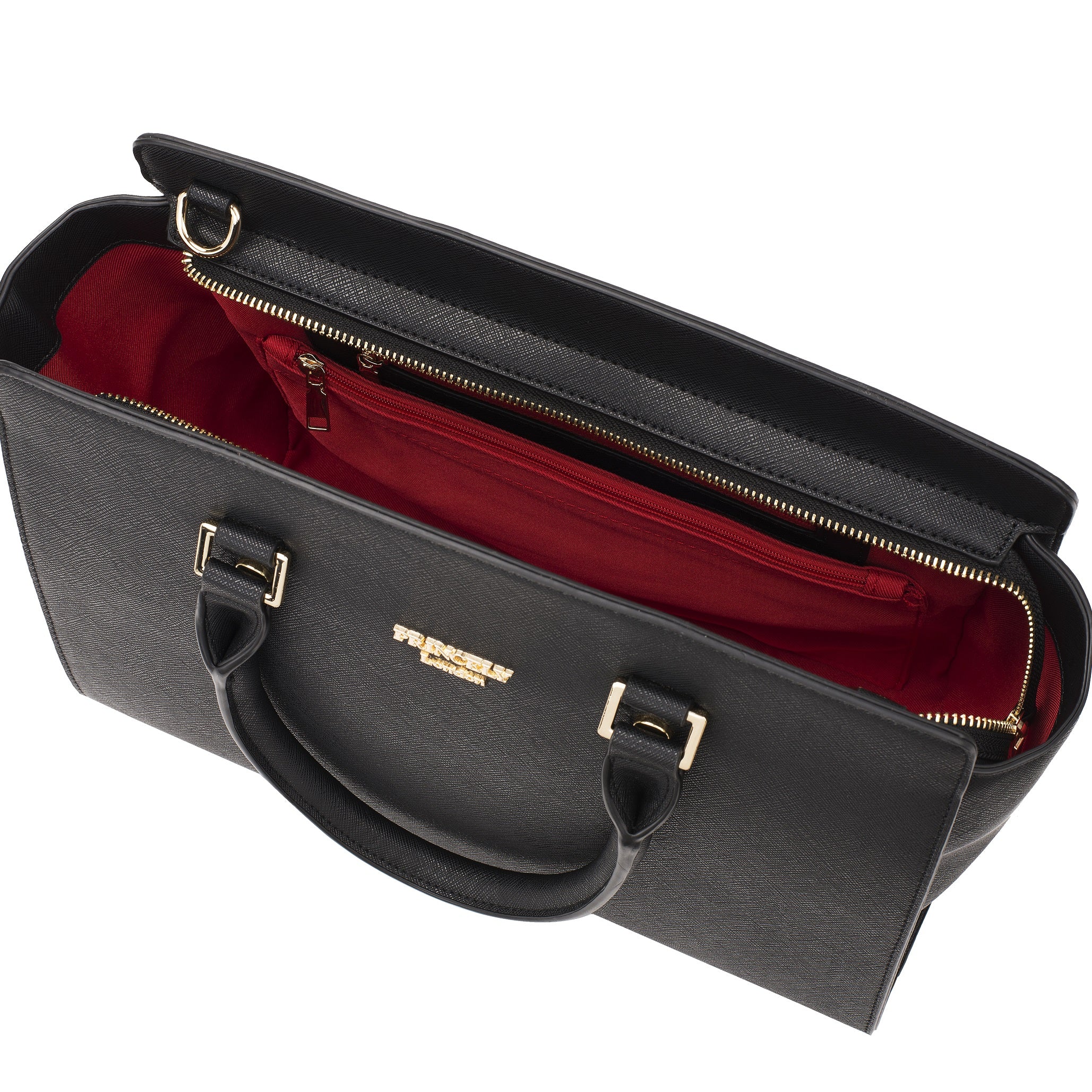 princely-london-katy-handtasche-schwarz-ger-umig-f-cher image 4