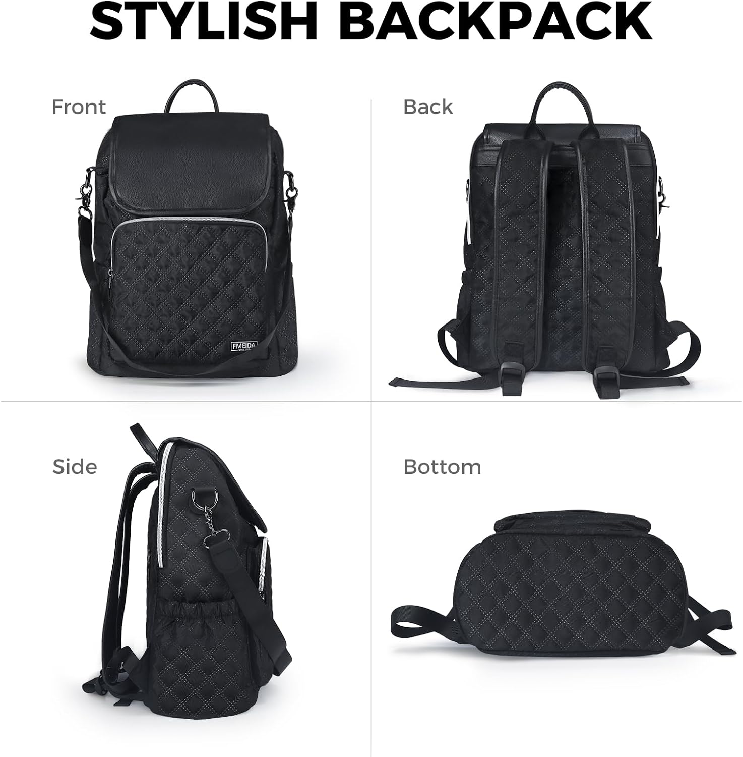 fmeida-backpack-rucksack-schwarz-15-6-damen-wasserdicht-laptop image 8