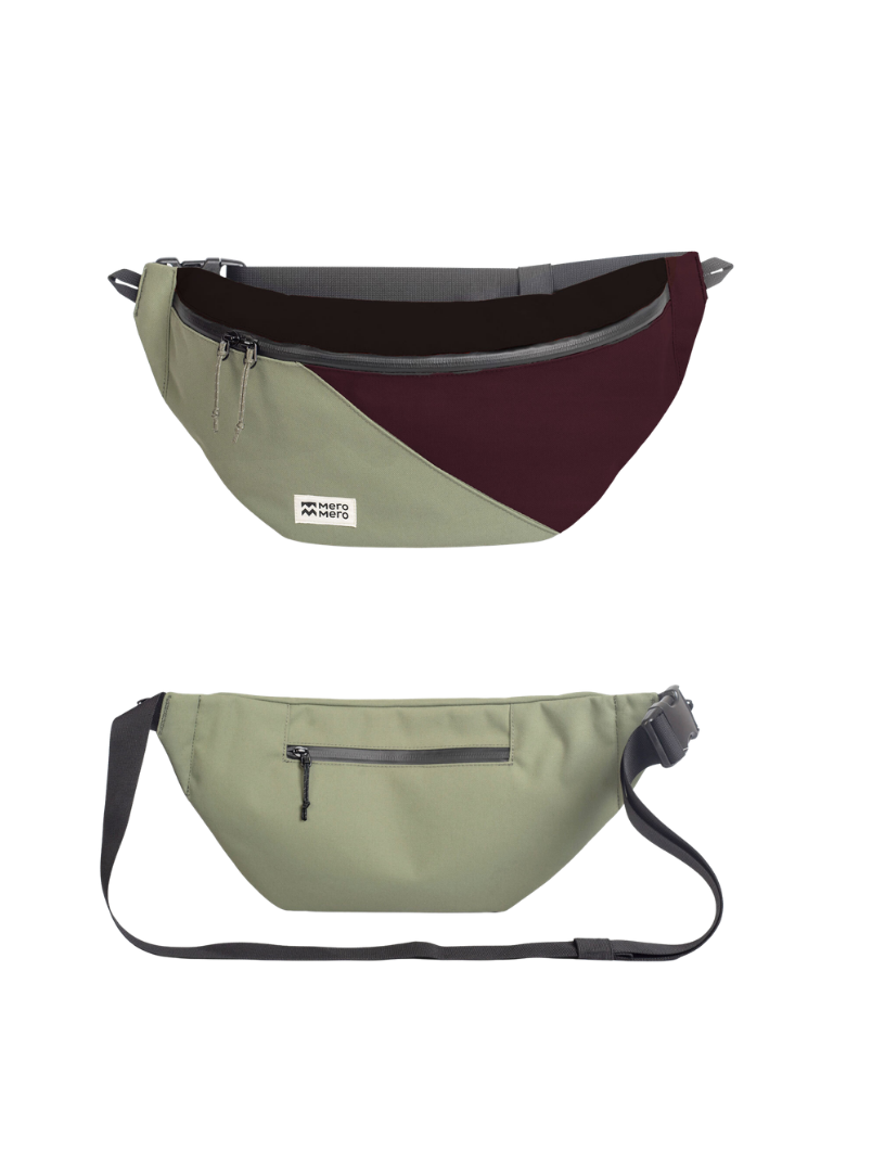 meromero-hoian-bauchtasche-3l-grau-crossbody-wasserdicht image 4