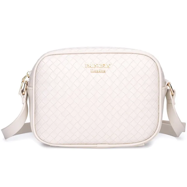 princely-london-maya-schultertasche-offwhite-flechtoptik image 1