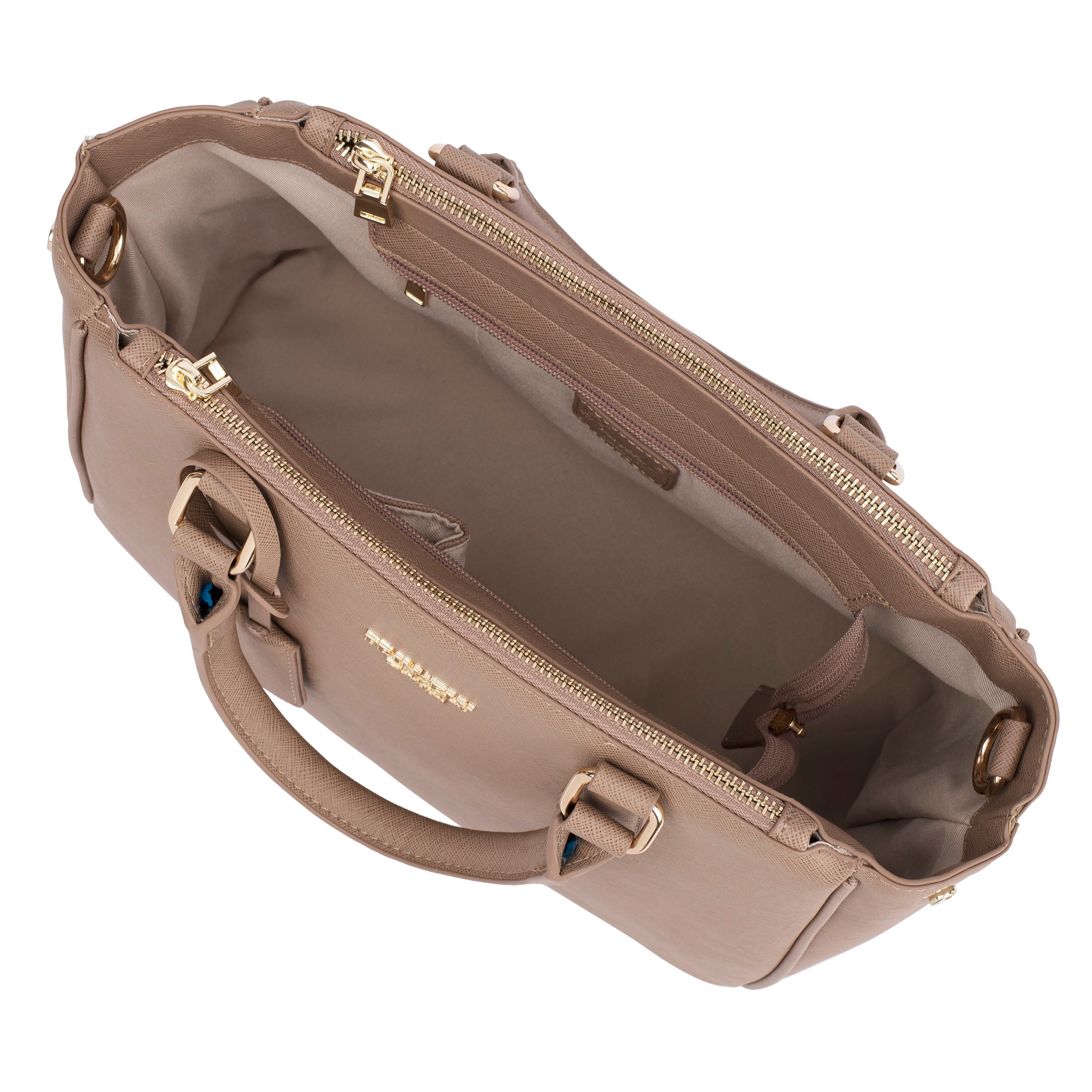princely-london-viktoria-handtasche-cappuccino-b-ro-organizer image 4