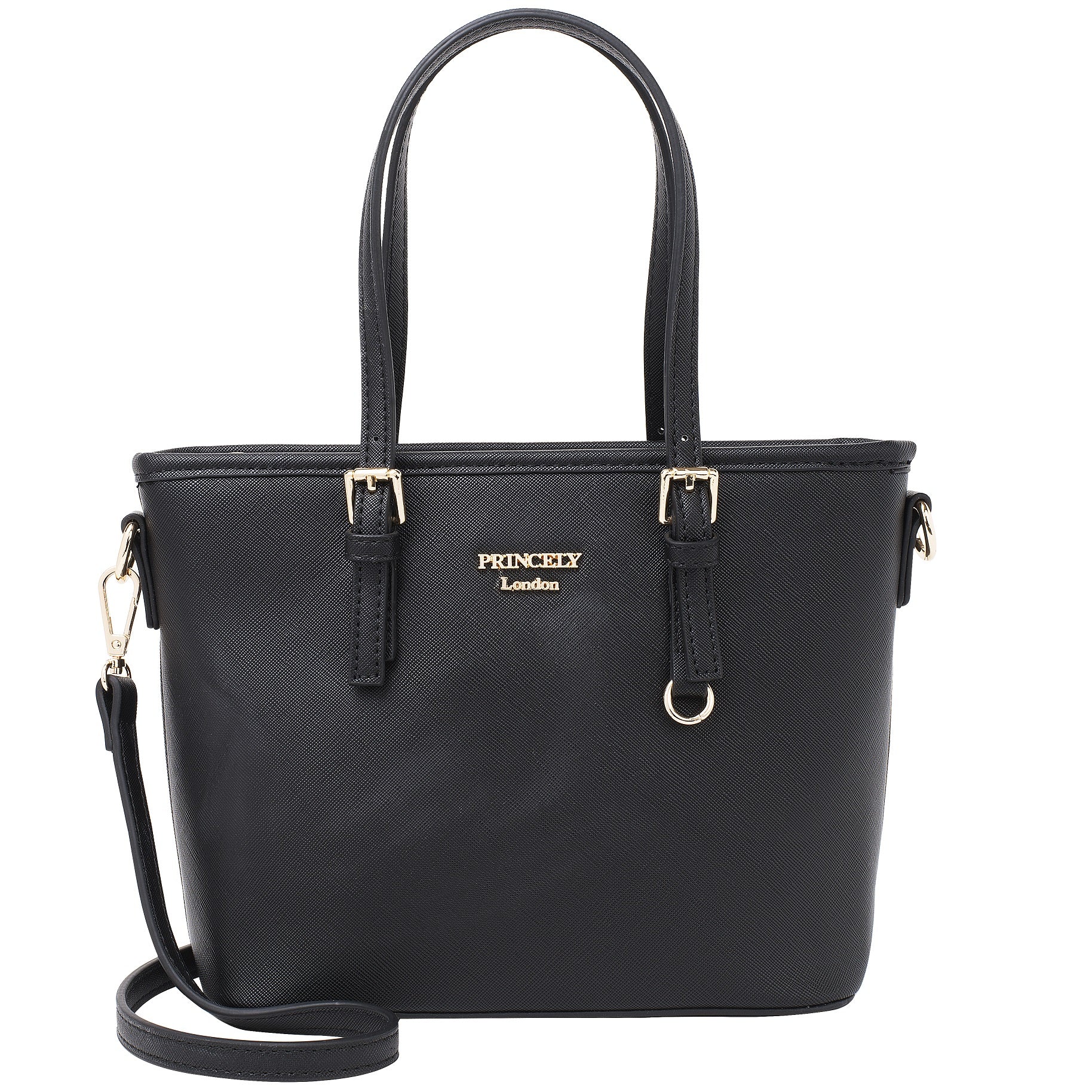 princely-london-beverly-small-shopper-schwarz-vegan image 1