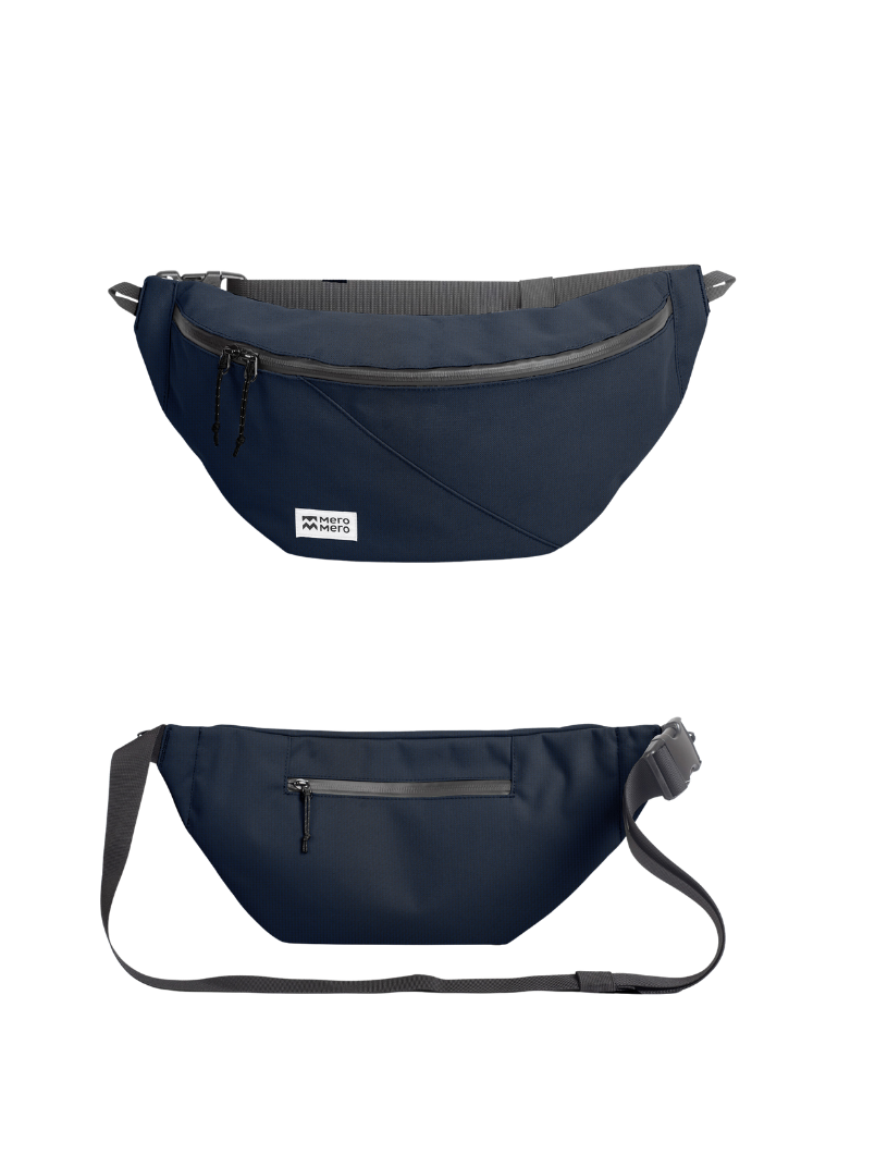meromero-hoian-bauchtasche-3l-grau-crossbody-wasserdicht image 5