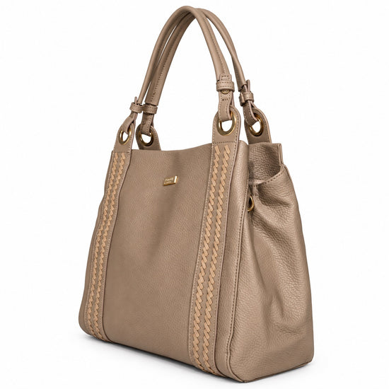 princely-london-lilly-hobo-cappuccino-weiche-bucket-bag image 2