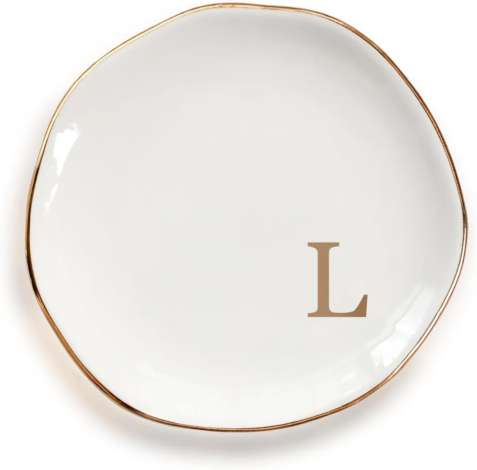 fmeida-schmuckschale-keramik-initial-l-ros-gold-11-cm image 1