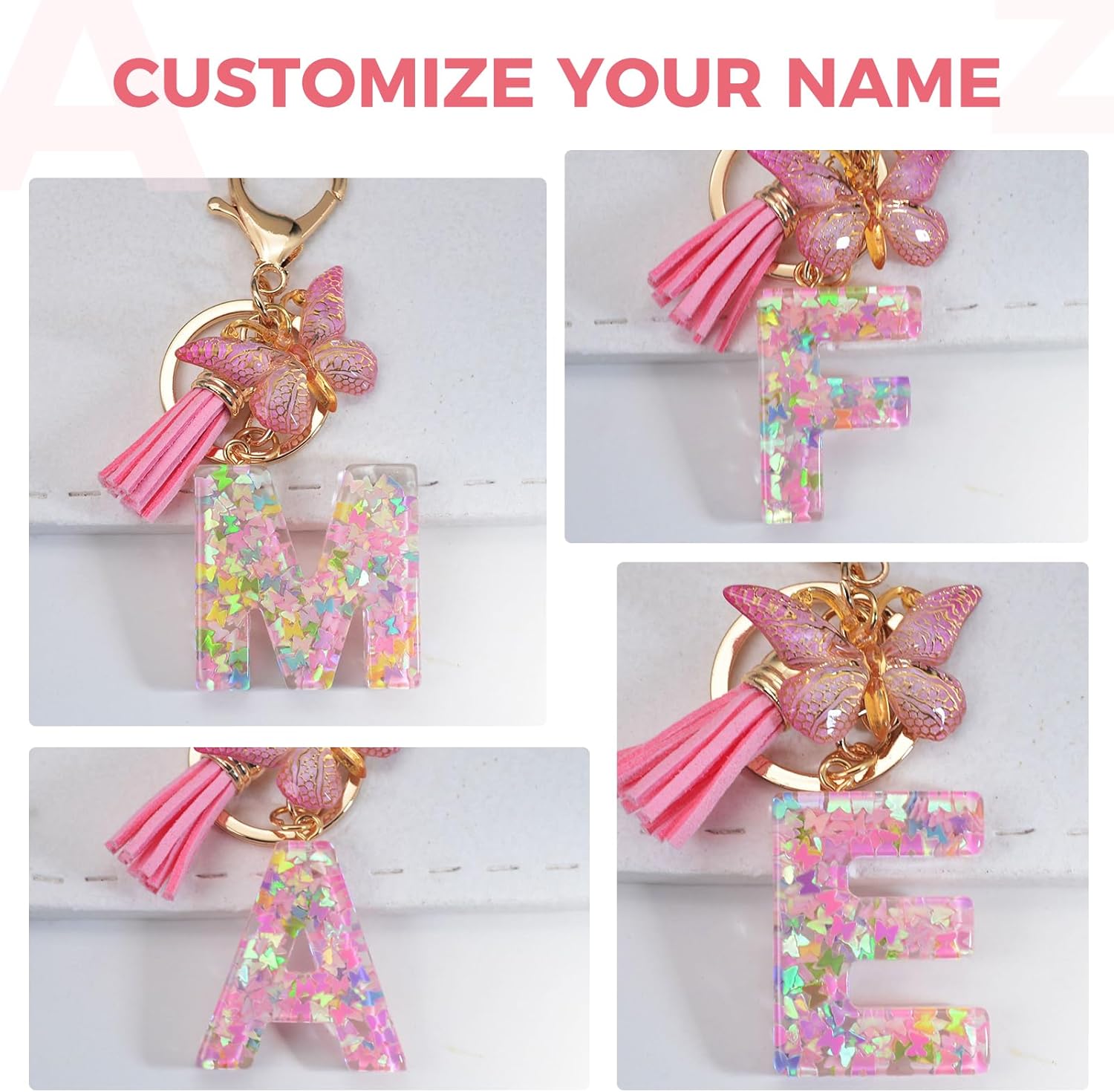 fmeida-keychain-schl-sselanh-nger-buchstabe-l-rosa image 4