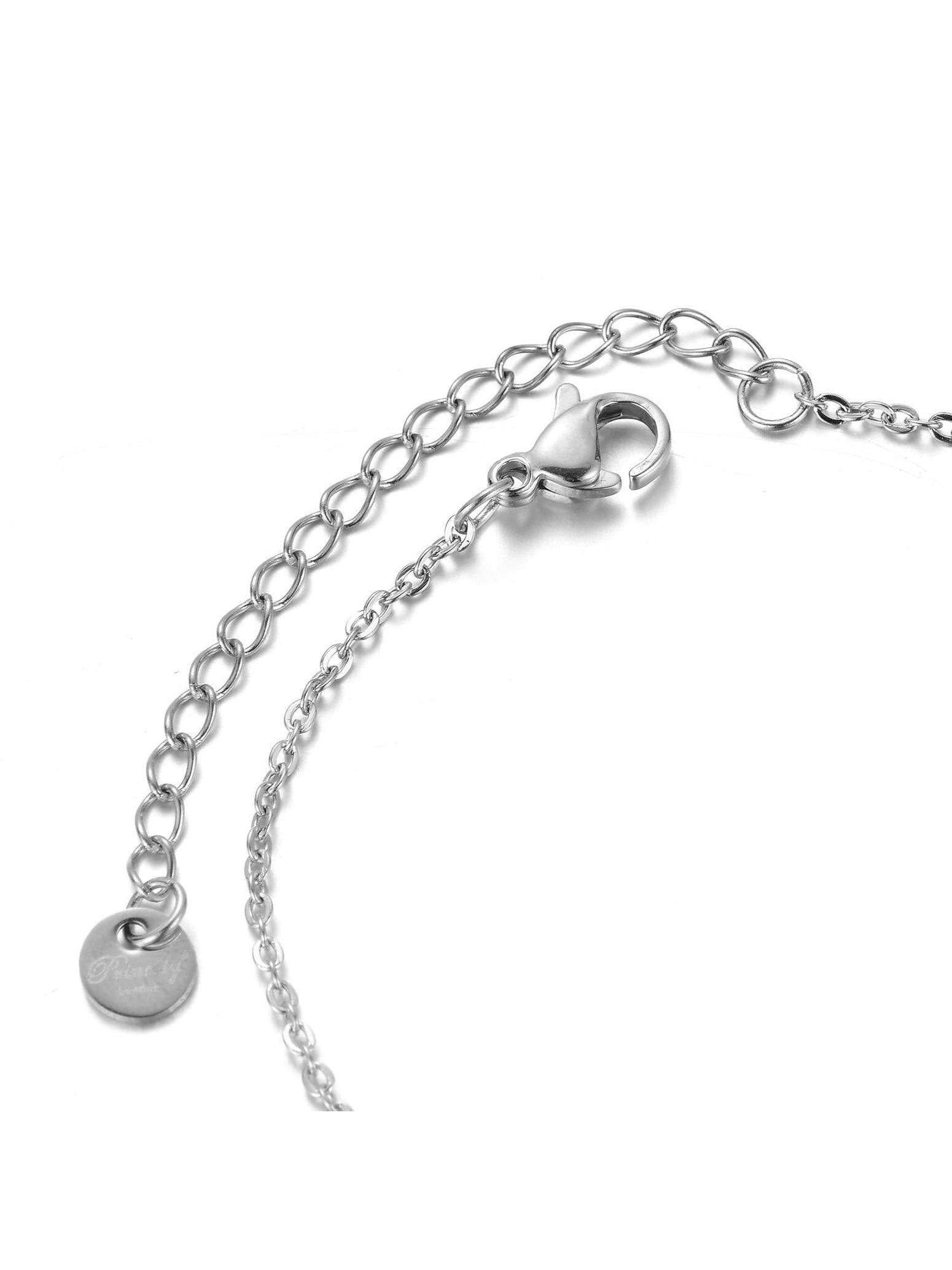princely-london-lotus-armband-silber-edelstahl-verstellbar image 3