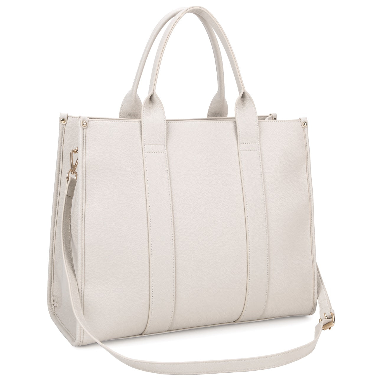 princely-london-jackie-alice-shopper-offwhite-vegan image 2