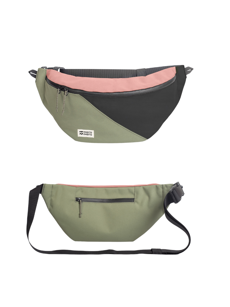 meromero-hoian-bauchtasche-3l-grau-crossbody-wasserdicht image 8